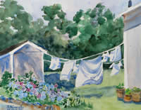 Laundry Day by Nancy Alimansky